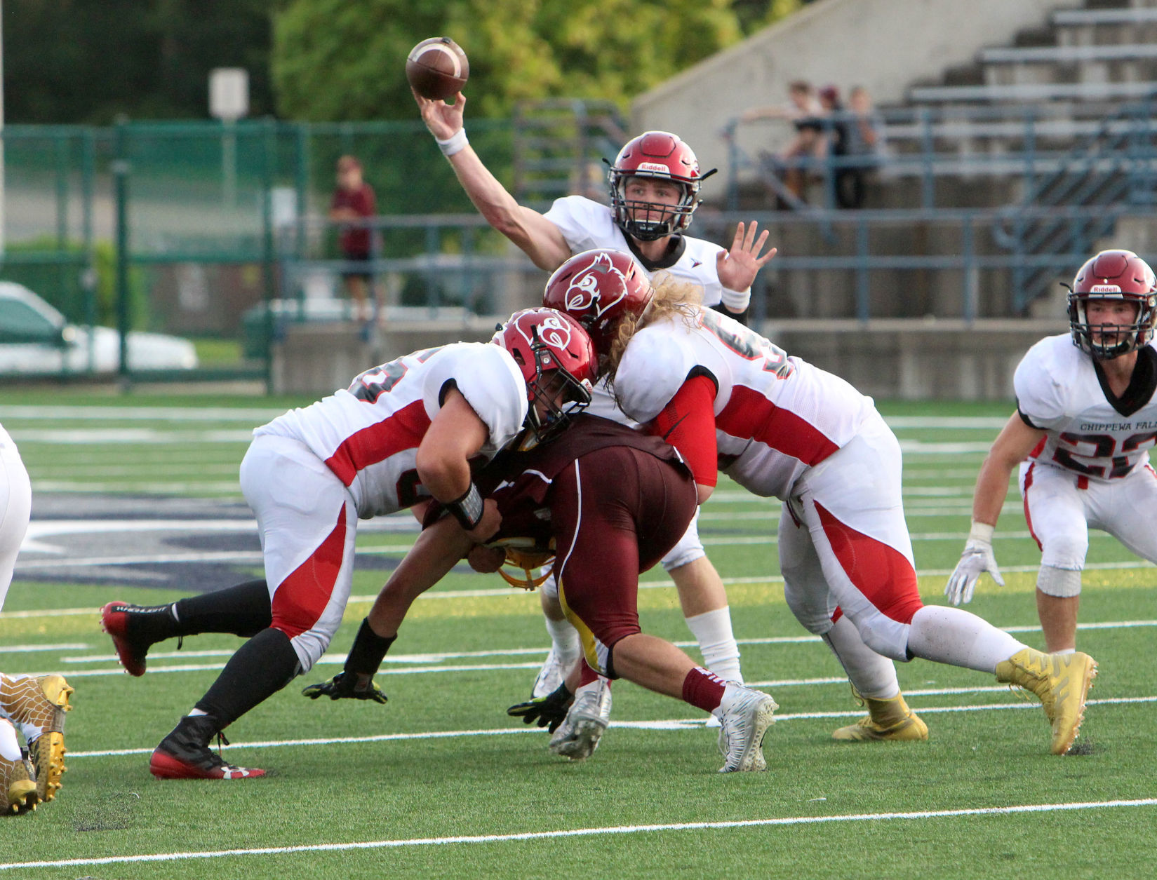 Chi-Hi football at Menomonie 8-31-18